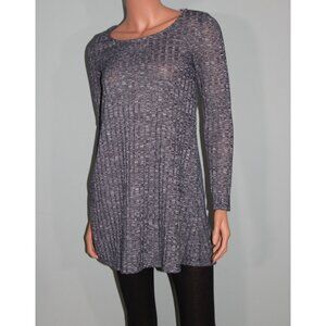 Copper Key Long-Sleeve Shirt Dress Size XSmall